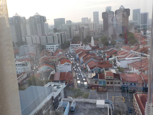 鐘の音で起きました。