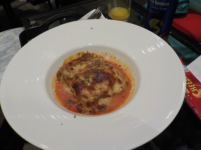 私は、またラザニア