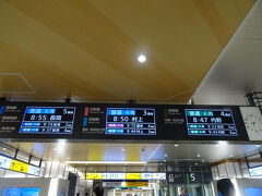 8：50発の村上行に乗ります
本当なら７時台の”特急いなほ”に乗り、村上市内を散策予定でした