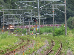 2024.03.10　備中広瀬
蛇行する高梁川に沿って敷かれているため、駅のホームからこんなカーブが望めるのだ。