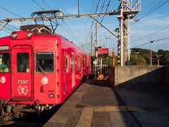 電車での移動