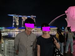 マーライオン前で記念写真。
この日はこのまま帰ることにする。
