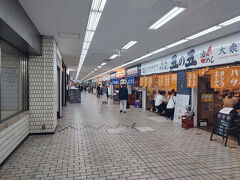 やってきました、ぴおシティ！地下です。13時頃です。