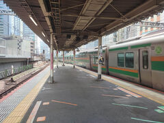 新橋駅です。