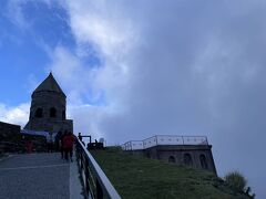 あっという間に着いて教会まで登ります。