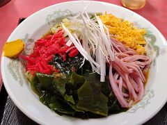 ●えちごや＠県道165号線沿い

いっぱいメニューはあるけど、僕の中では「冷やし中華」の一択。
お味は、昔ながらの冷やし中華で、何だか懐かしい感じもしました。
麺がコシがあって、美味しかったです。