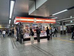 普通車グリーンに乗ろうかと思ったけど、値段は熱海まで1260円。
一方、特急はチケットレス割引で660円という逆転現象。
特急に乗ることにして、横浜駅をウロウロ時間調整。

崎陽軒のシウマイ食べたい…
でも熱海でご飯を食べるので我慢…