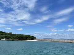 30分で黒島へ到着

宿の送迎で「なかた荘」へ