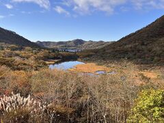 以前初春に来たときにここを見て、ぜひ紅葉の時期に来たいと思った場所です。
今回は初めて散策路を歩いてみました。
