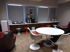 専用のラウンジが利用できました。