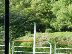 伊佐領駅。
…も、国道側には出入口がありません。
画像の奥あたりにあるはずなのですが、出入口は奥側の道路に向いています。
この駅も、駅前とは行かなくても、その近くまでは行けそうな気もするのですが、代行バスの停留所は国道沿いに置かれています。