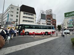 バスでの移動
