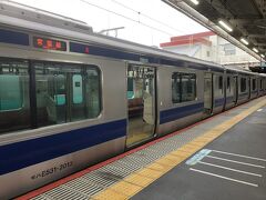 上野駅に到着しました。
ここで常磐線に乗り換えます。