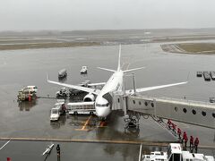 雨の新千歳空港からおっはよ～＼(^o^)／

雨？？でも私達には全く問題ないわ～(´▽｀*)