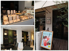 今日のデザートを買うために、チェックイン前に寄り道を。