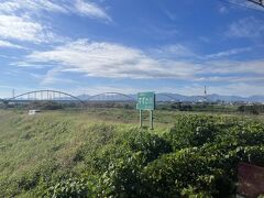 鈴鹿川を渡って鈴鹿市ともお別れです。