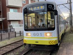 阪堺線に乗ります
1時間に2本しかないです