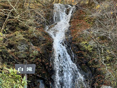 白滝に到着です。駐車場は広いですが、10時の時点で、ほぼ満車！