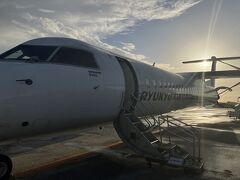 飛行機での移動