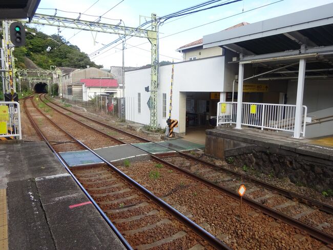 上りホームへ。