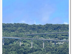 斎場御嶽は諦めて
じゃぁどこ行こうか・・・と
その先にある
知念岬公園へやってきた

通ってきたニライカナイ橋も見える


