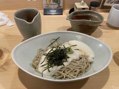 蕎麦切りよしむら　とろろ蕎麦（冷）

2時過ぎに行ったので選べなかったけど美味しかった