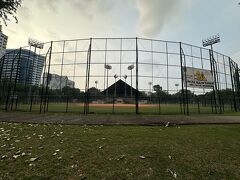 【スナヤン近辺】

（すっかり年取ってしまった）スナヤンプラザを出て、宿泊していた「スルタンホテル（旧ヒルトンホテル）」まで歩いて戻る事にした。

その途中に「野球場」...

インドネシアと野球は全く結び付かないのだが、私が出る頃はこの野球場はなかったのだが、当時、突如「打ちっぱなし（野球）」が既に出来上がっていた事を思えば（私も何度もバットを振りに行った）、

この国で野球が根付いて行く兆候はあったのかもね...