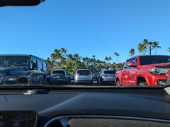 そして、やって来ました！ヒルトンワイコロアビレッジ。
駐車場に停めて