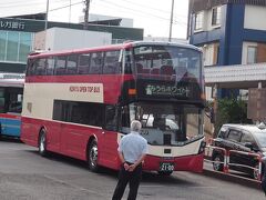 9月5日に新車に置き換わったばかりの京急オープントップバス