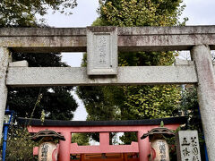 花園稲荷神社の鳥居