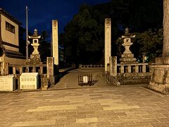 車へと戻って来た。明日も時間があれば再訪予定をしている…。

太宰府天満宮　21：00（8.9km・124.1km・124.1km・23.2km/h）
