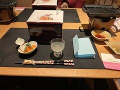 旅館の夕食です！