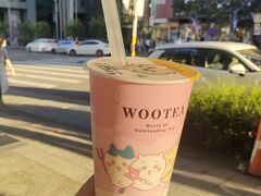 「五桐號 WOOTEA」でタピオカ
ちょうどちいかわコラボ中でした。

美味しかった！
一番好みのタピオカだったかも。