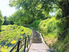 さて造山古墳の中に入っていきます。
ルートが整備されていました。