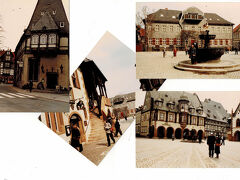 ランメルスベルク鉱山の麓にあるゴスラーは「ランメルスベルク鉱山とゴスラーの旧市街」として世界遺産に登録された。

観光写真は1983.04.04.ベルリンからの帰途ゴスラー観光：左上から時計回りに、旧市街にある15~16世紀の建物、マルクト広場と噴水・仕掛け時計、織物ギルド館（Hotel Kaiserworthホテル　カイザーボルトは2005年に宿泊した）、市庁舎