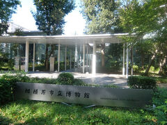 以前から気になっていた隣接の相模原市立博物館に立ち寄りました．最初に宇宙関係の展示を載せ，その後にこの地域の古代から現代に至る歴史展示を載せます．思っていた以上に充実でした．

相模原市立博物館入口.