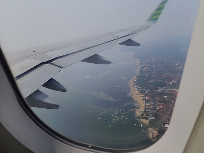 バリ島を後にします。