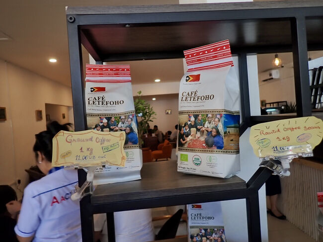 東ティモールはコーヒーの栽培でも有名らしいです。