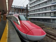 次はこまちに乗ります
こまち は赤くて 可愛いイメージです