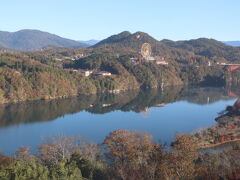 恵那峡温泉ホテルゆずり葉客室からの眺め