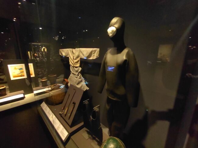 海女さんのウェットスーツ