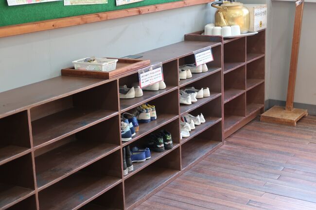 下駄箱も教室内に！？