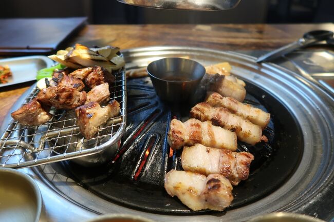 2種類のお肉も美味しく焼けました