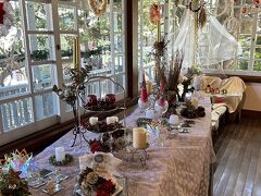 テニス発祥記念館

西洋館7館には入っていませんが、こちらにも飾り付けがされています。