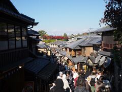 いつものように産寧坂を下り、
四条河原町を目指します。

春に来た時に見た、坂の上にあった
ランドマーク的な枝垂れ桜の木は、
4月末に突然、倒木してニュースに。
