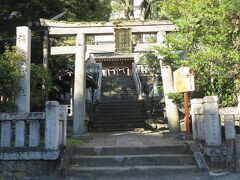③湯前神社

①②③は向かい合ってほぼ同じ位置にあります。