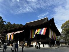 仁王門の先には、
三井寺の総本堂、国宝の金堂