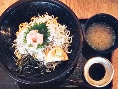 道の駅　萩し－ま－と
　海鮮料理　がんがん店

　　シラス丼