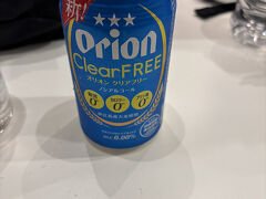 空港ラウンジで「オリオンクリアフリー」を
見つけたので飲んでみた
さっぱりして飲みやすい