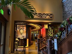 時間になったので、レストランへ